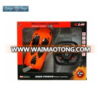 Electric toy gravity sensing 1/12 radio control car with battery