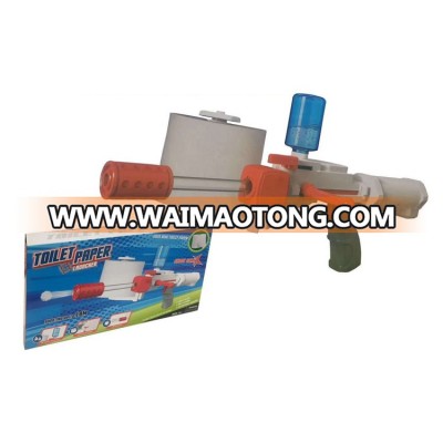 2019 New Arrival Amazon Toilet Paper Blaster Skid Shot Bullet Gun Soft Gun Toys