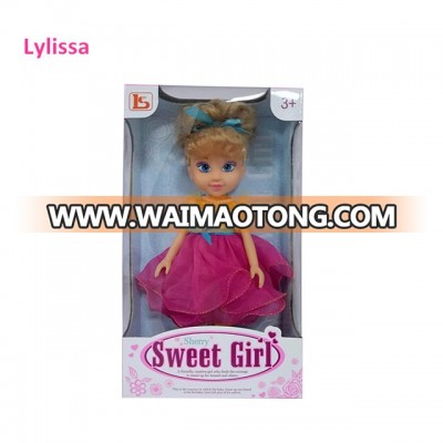 2019 New Design Hot Sale 9 Inch Beautiful Girl Doll Toys