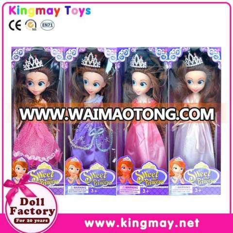 Wholesale Small Pretty Sofia Princess Cheap Doll Face Plastic Toys